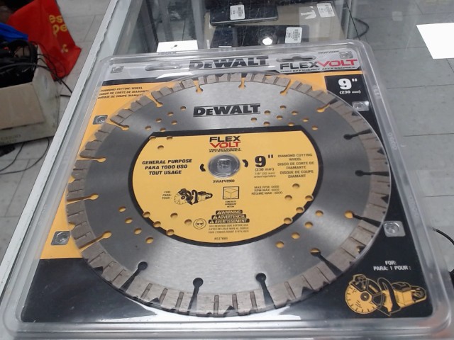 Lame pour scie a beton dewalt 9 pouces