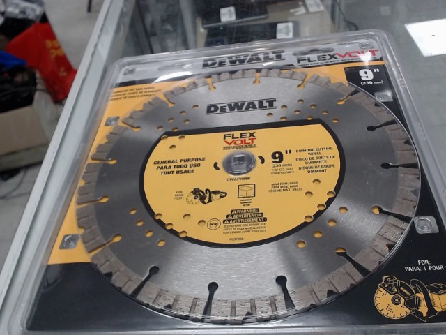 Lame pour scie a beton dewalt 9 pouces