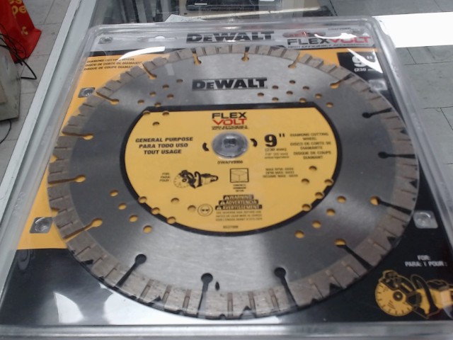 Lame pour scie a beton dewalt 9 pouces