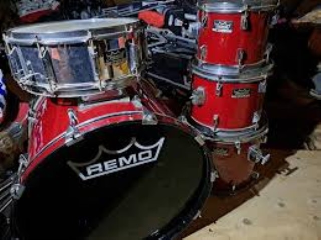 Kit de drum enfant 7 piece 5tambour2cymb