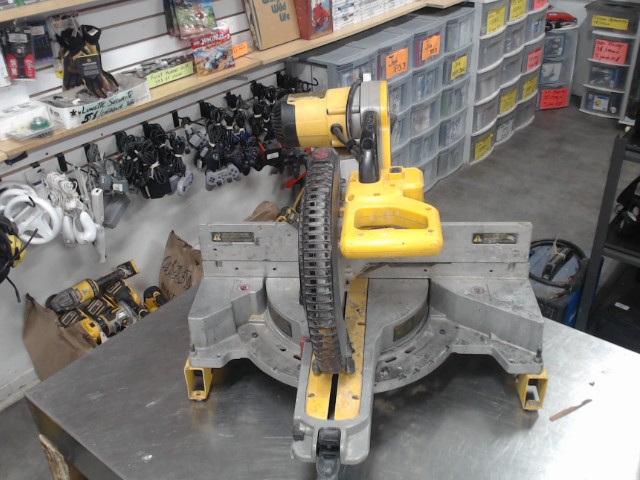 Scie onglet radial 12''+rack+sac