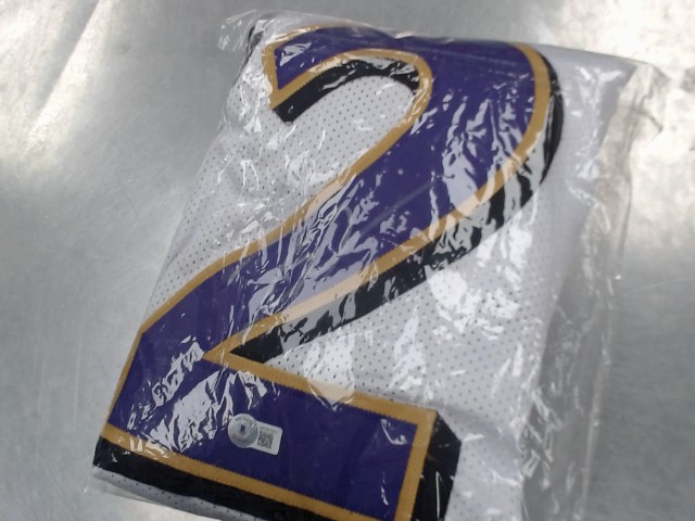 Jersey ray lewis signed beckett