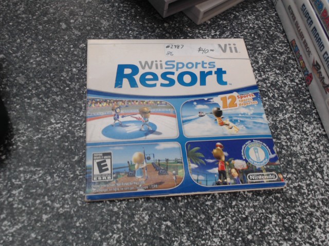 Wii sports resort wii