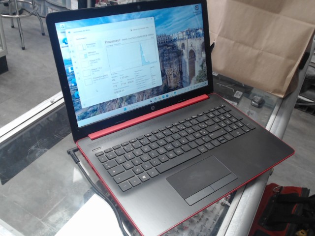 Ordinateur hp rouge
