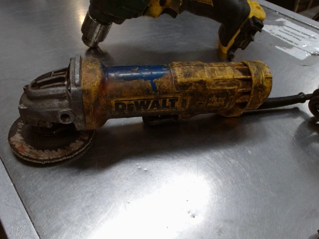 Grinder elect no acc  paint bleu