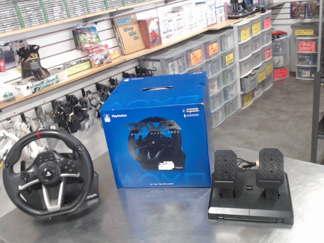 Volant+pedale ps3/ps4(pas suce/rack)