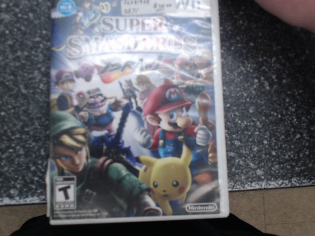 Super smash bros brawl wii