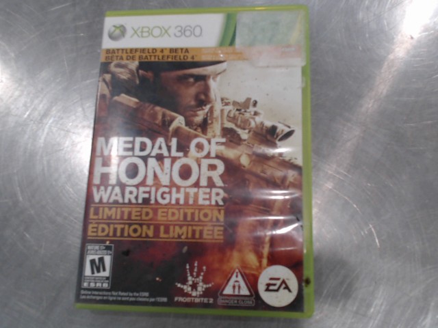 Medal of honor warfighter limited ed