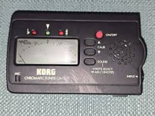 Chromatic tuner korg batterie