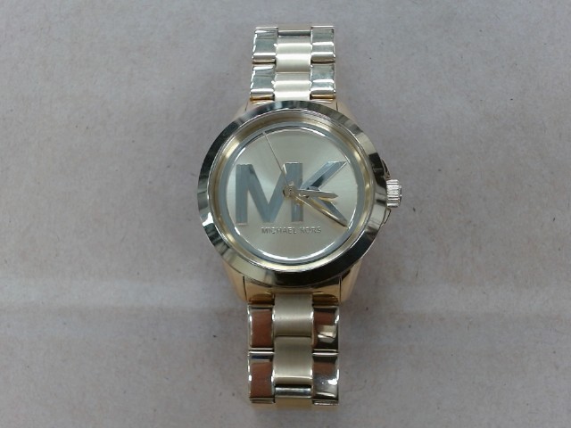 Montre quartz couleur or