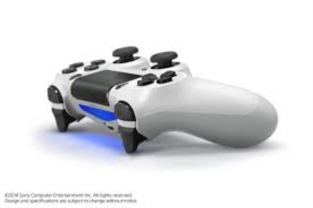 Manette ps4 blanche