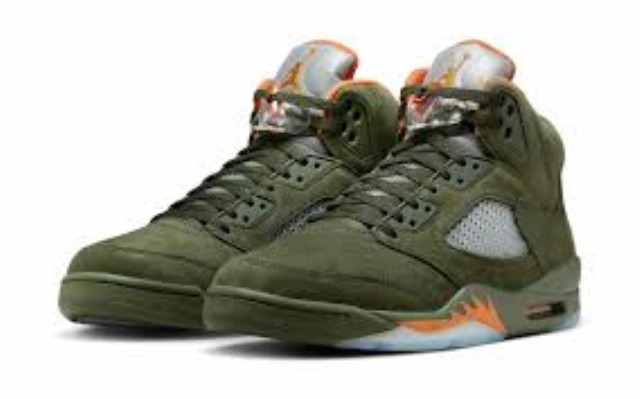 Jordan 5 retro olive presque ds