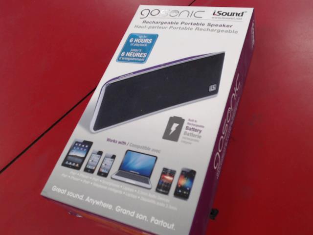 Speaker portable rechargeable prise aux