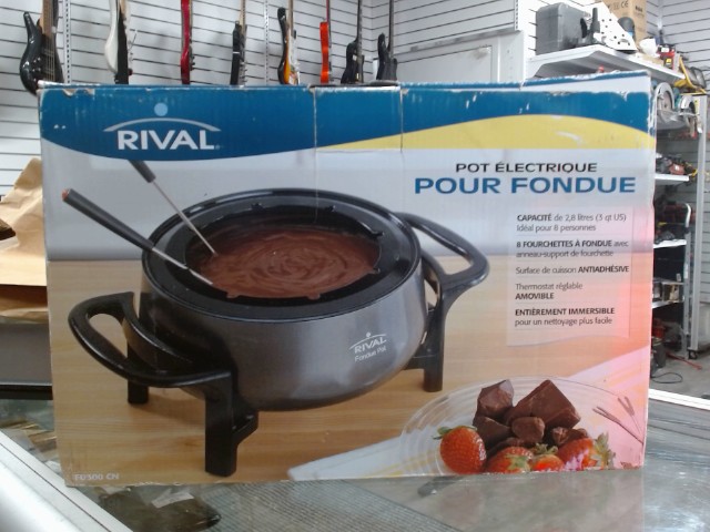 Electric fondue pot