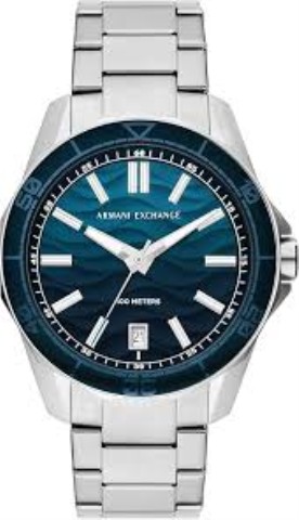 Montre armani bleu new in box