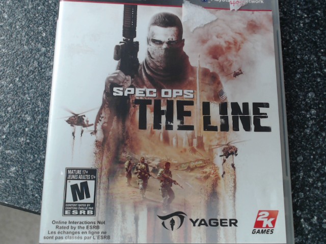 Spec ops the line ps3