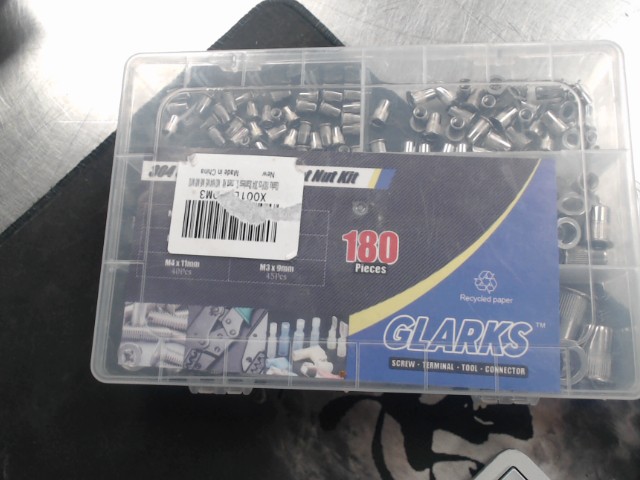180 pieces rivet nut kit