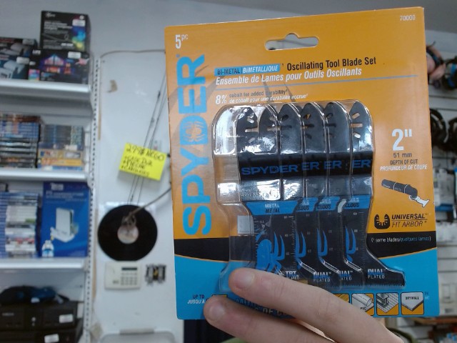 2xpack de 5 blade oscillateur