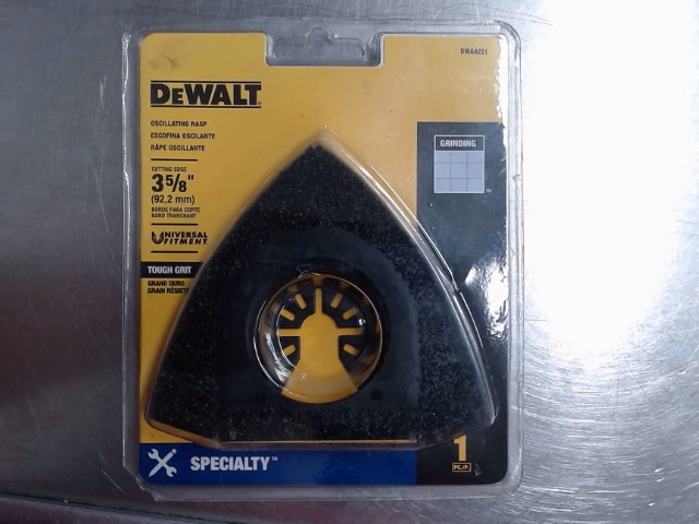 Oscillating rasp 3 5/8inch