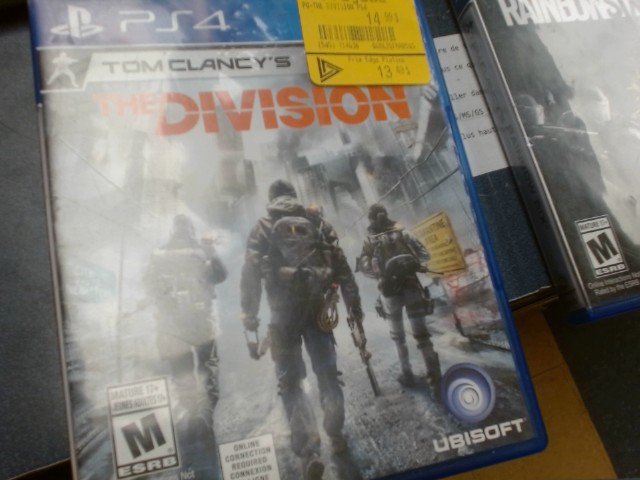 Tom clancy the division ps4