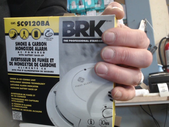 Smoke+carbon detector