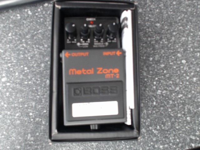 Pedale de distorsion haut gain