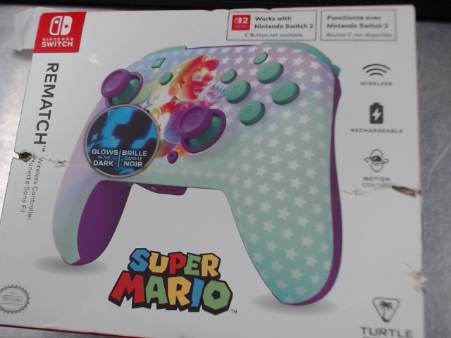 Super mario controller in box