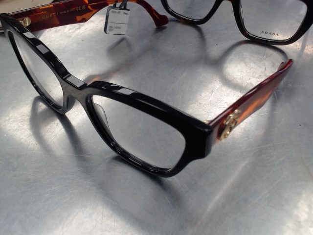 Lunettes orange/noire