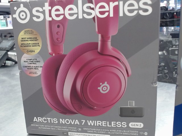 Steel series arctis nova 7 wireless gen2
