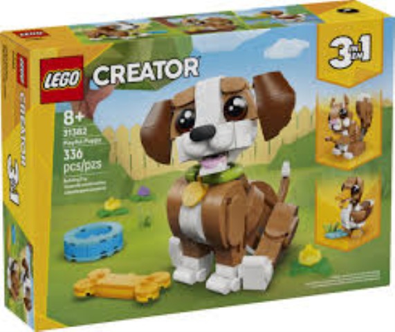 Lego creator playful puppy