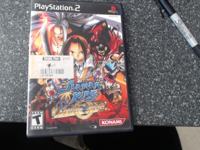 Shaman king power of spirit ps2