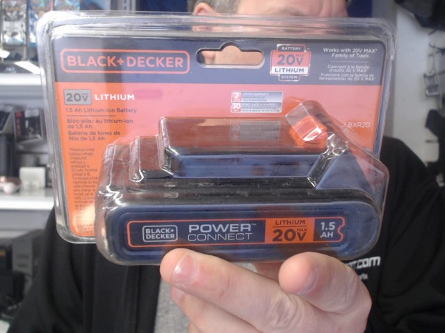 Batterie neuve 20v 1.5 amperes