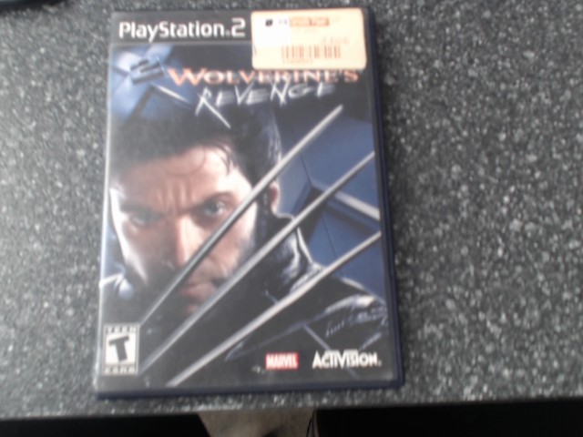 X2 wolverines revenge ps2