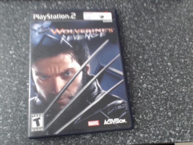 X2 wolverines revenge ps2
