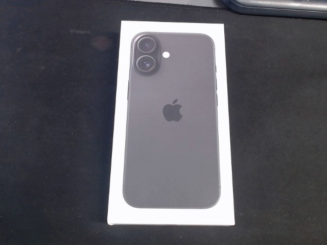 Iphone 16 black 128gb brand new