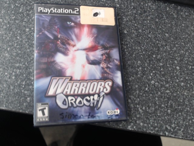 Warriors orochi ps2
