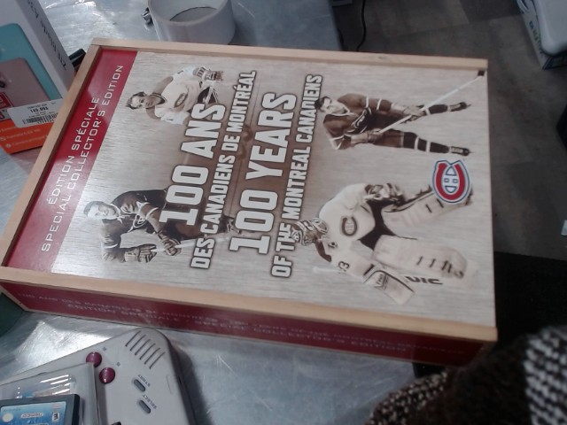 Coffret 100 ans canadiens special ed