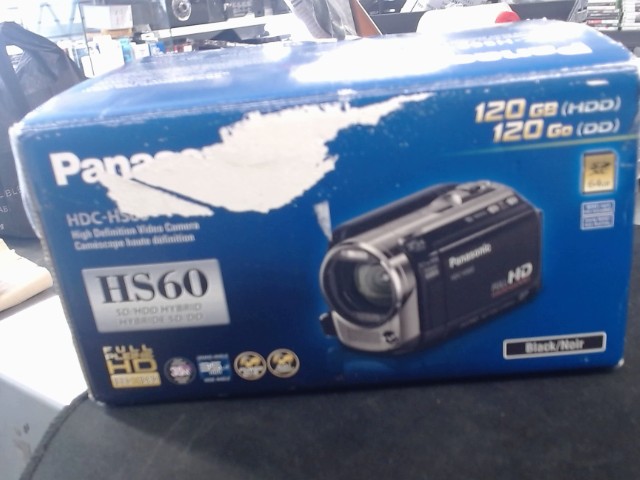High definition video camera in box