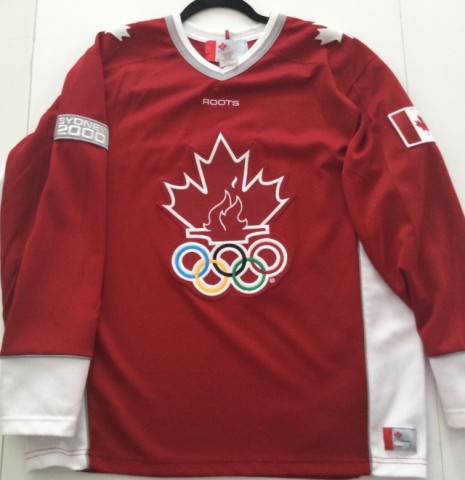 Canada sydney 2000 olympic hockey jersey