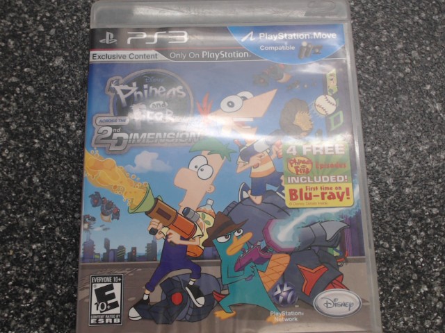 Phineas and ferb across the 2nd dimensio