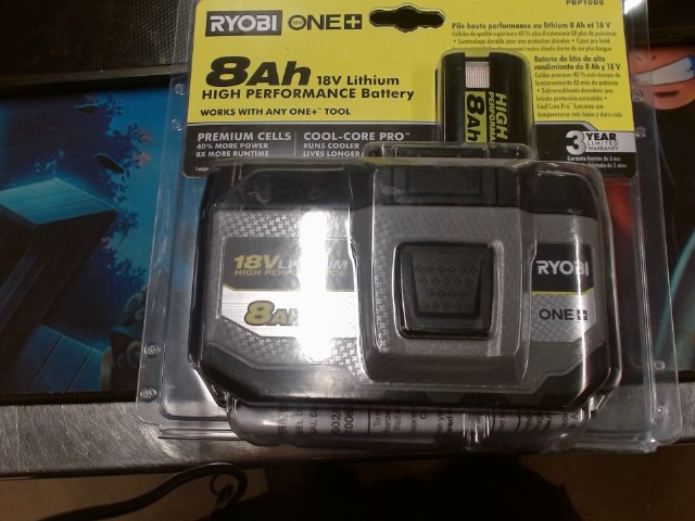 Batterie ryobu 8ah 18v
