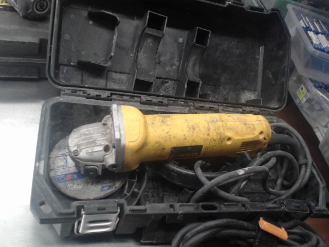 Angle grinder dewalt + case