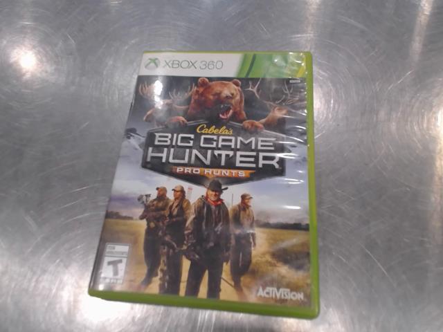 Big game hunter jeu xbox 360