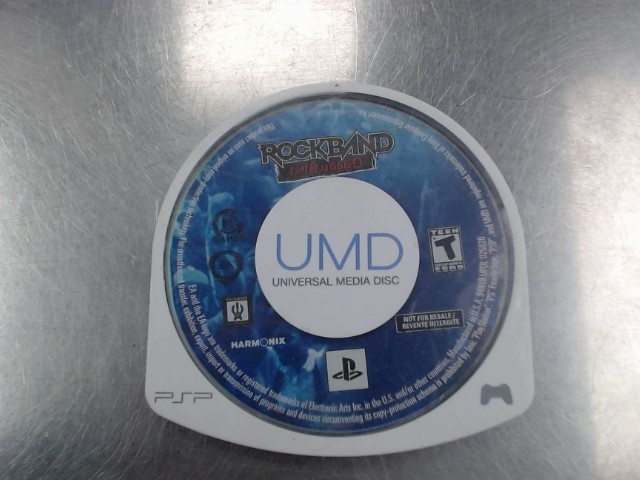 Rockband unplugged psp