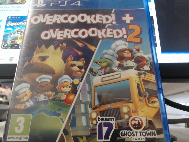 Overcooked+overrcooked!2 ps4