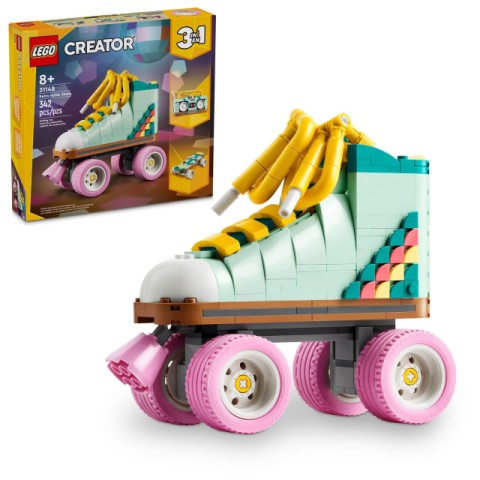 Lego creator retro roller skate new
