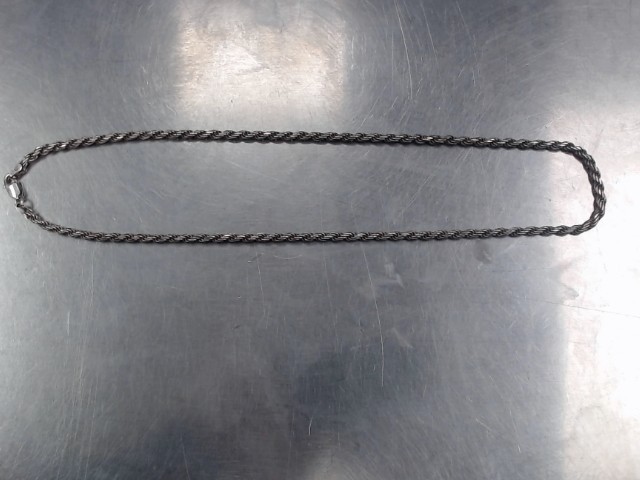 Chaine torsade en argent 925
