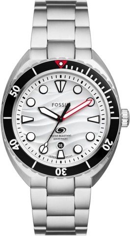 Montre fossil cadrant blanc