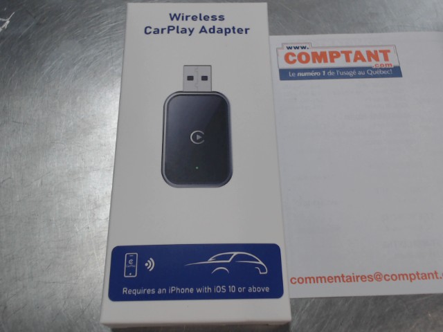 Car play adapteur sans fils neuf