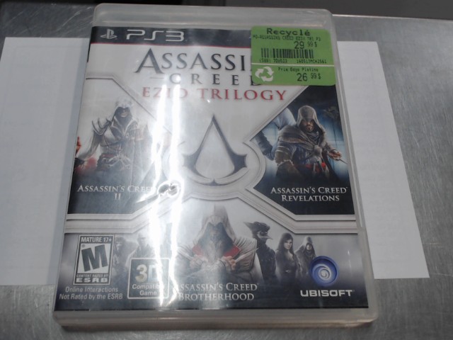 Assassin's creed ezio trilogy